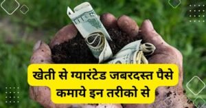 Read more about the article खेती से ग्यारंटेड जबरदस्त पैसे कमाये guaranted money making farming ways