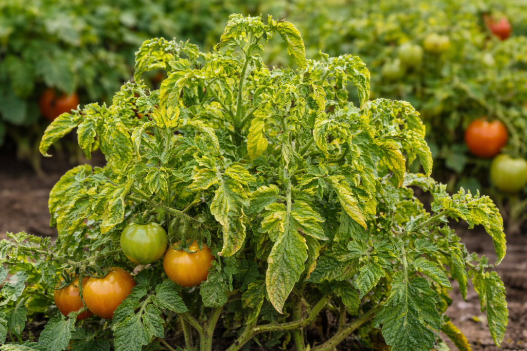 टमाटर का पत्ती कुंचन विषाणु